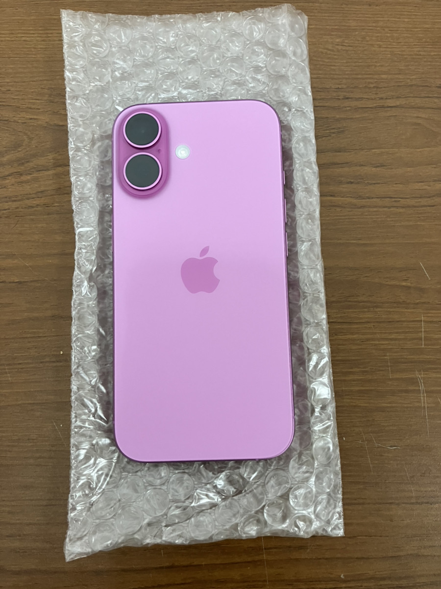 【iPhone16】買取 256GB | ピンク　《宮古店》