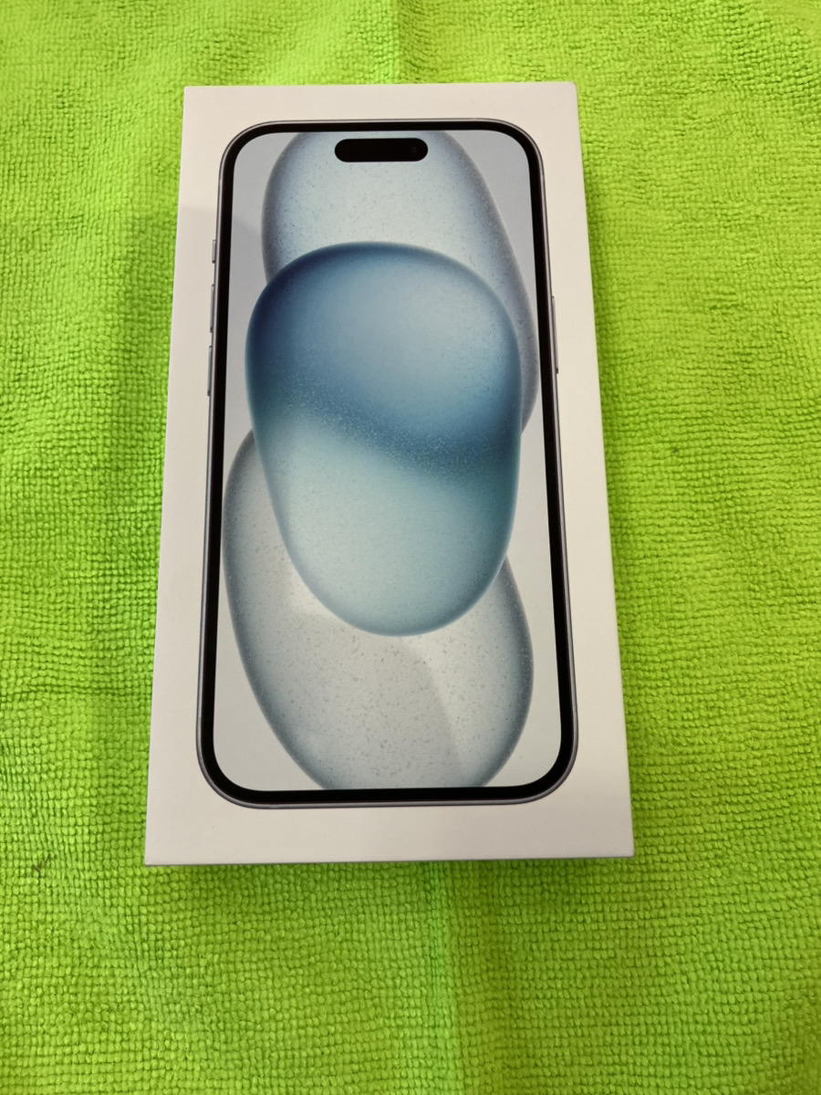 【iPhone15】買取 128GB | ブルー　《宮古店》