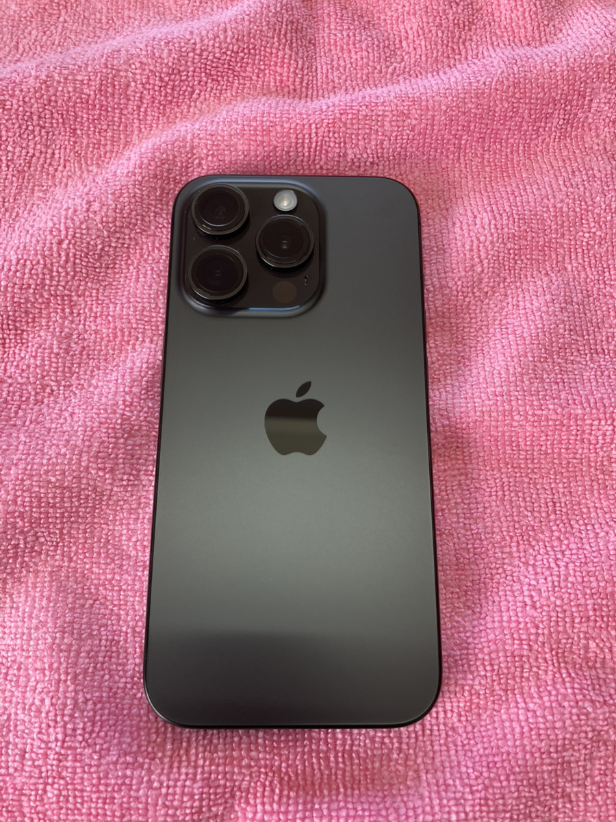 【iPhone15Pro】買取 512GB | ブラックチタニウム《石垣店》