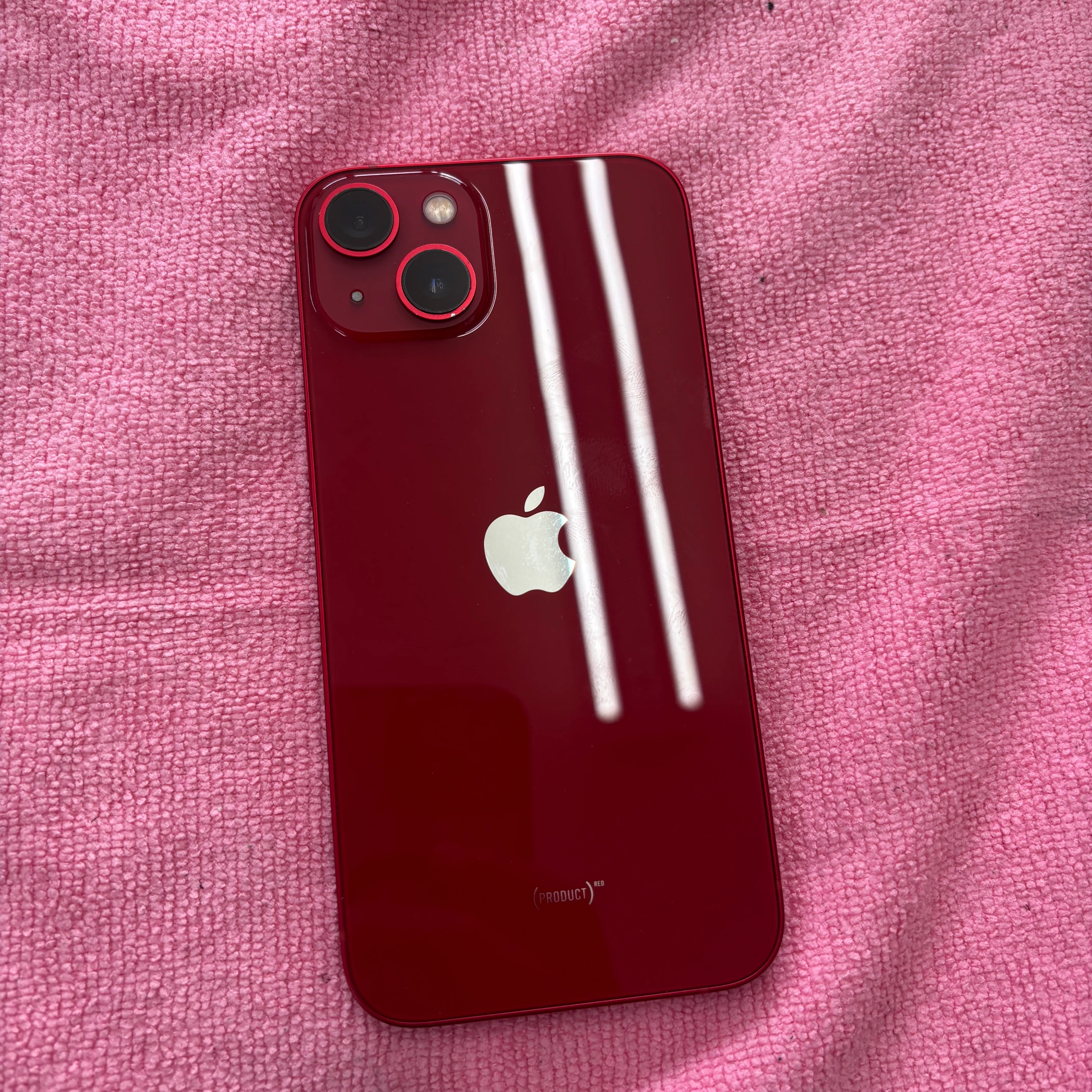 【iPhone13】買取 256GB PRODUCT RED　《浦添店》